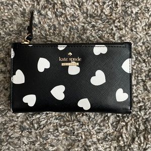 Small Kate spade black and white wallet